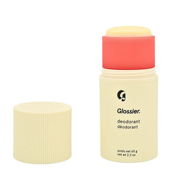 Glossier Deodorant Refillable Holiday Gift Set: Aluminum-Free Stick 2.2 oz + YOU Refill – Coconut Oil Base, Warm & Spicy Glossier Au supplements