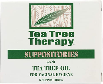 Tea Tree Therapy - Suppository with Tea Tree Oil For Vaginal Hygiene (2-Pack of 6) Tea Tree Therapy Au supplements