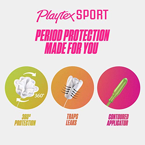 Playtex Sport Tampons, Multipack (24ct Regular/24ct Super Absorbency) PLAYTEX Au supplements