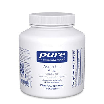 Pure Encapsulations Ascorbic Acid Capsules | Vitamin C Supplement Pure Encapsulations Au supplements