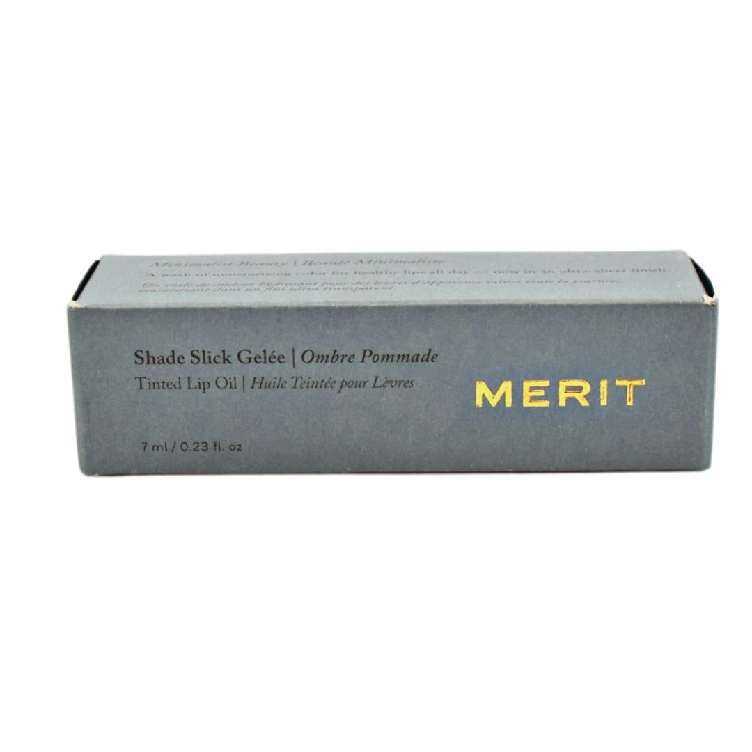 MERIT Shade Slick Gelée Sheer Tinted Lip Oil Les Deux Merit Au supplements