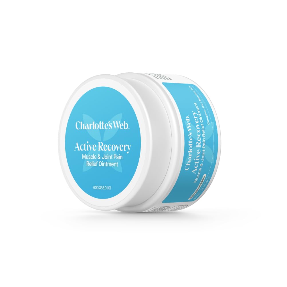 Charlotte's Web Active Recovery Muscle & Joint Relief Ointment 1.55oz Charlotte's Web Au supplements
