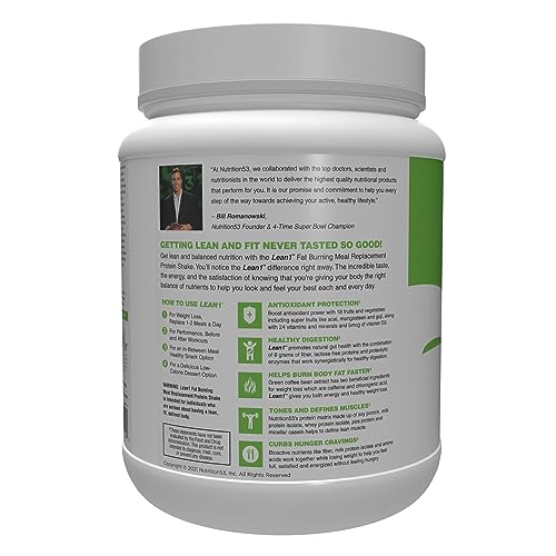 Lean1 Strawberry, 15 Serving tub, Fat Burning Meal Replacement by Nutrition53 N53 Au supplements
