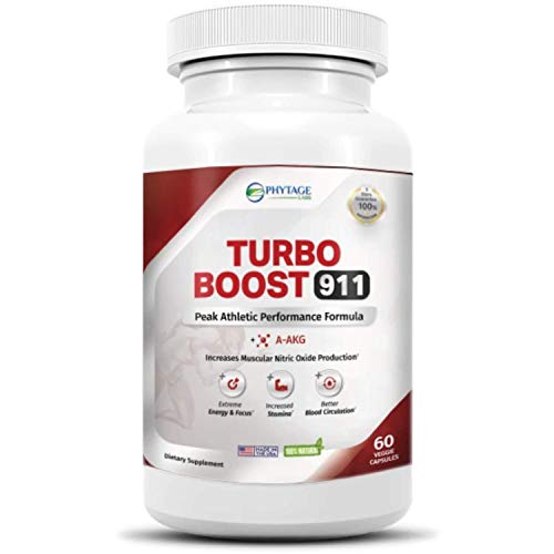 Phytage Labs Turbo Boost 911 Nitric Oxide Booster, Circulation, Energy Boost, Mental Focus Phytage Labs Au supplements
