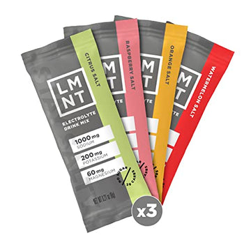 LMNT Zero-Sugar Electrolytes - Variety Salt - Hydration Powder Packets | No Dodgy Ingred Drink LMNT Au supplements