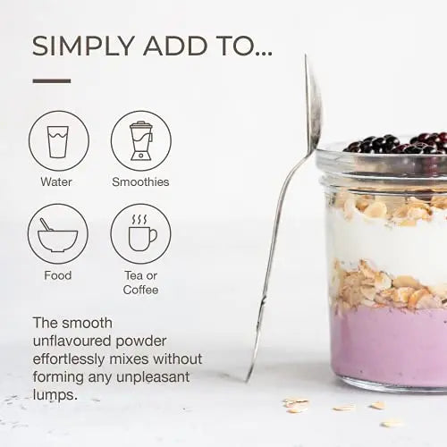 The Body Source Premium Hydrolysed Collagen Powder – 400g Unflavoured Bovine Collagen The Body Source