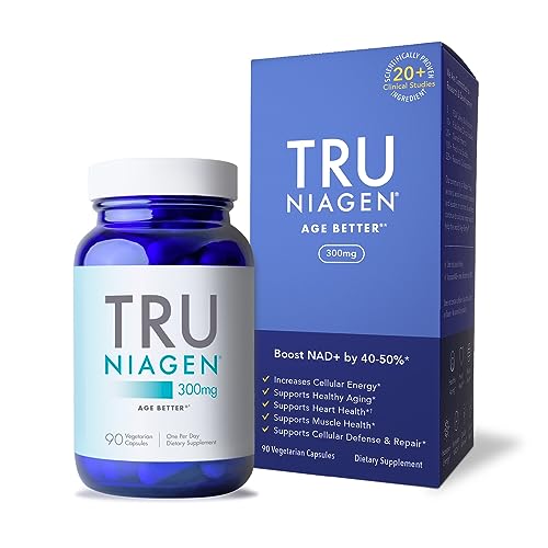 TRU NIAGEN 300mg | Patented Nicotinamide Riboside NAD+ Supplement | NR Supports TRU NIAGEN Au supplements