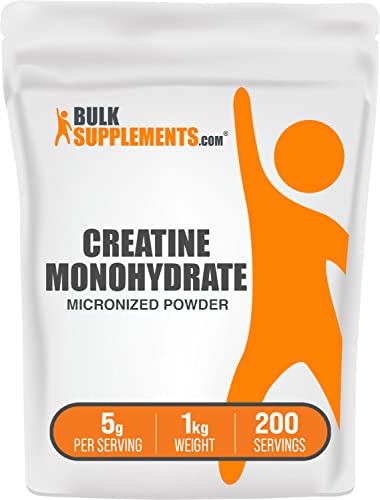BulkSupplements Micronized Creatine Monohydrate Powder (1 kilogram) BULKSUPPLEMENTS.COM Au supplements