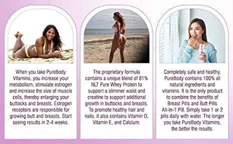 #1 Butt Enhancer and Breast Enhancer Vitamins – Butt Growth & Breast Enhancement Pills