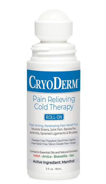 Cryoderm Cold Roll-on 3oz, 2.4 Lb CryoDerm Au supplements
