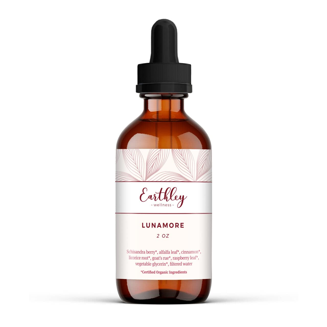 Earthley Wellness Lunamore, Natural Anti-oxodant Remedy for Women, Reduce Cramps (2oz) Earthley Wellness Au supplements