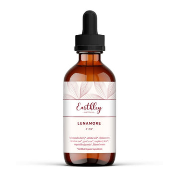 Earthley Wellness Lunamore, Natural Anti-oxodant Remedy for Women, Reduce Cramps (2oz) Earthley Wellness Au supplements