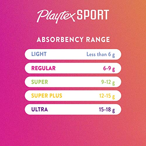 Playtex Sport Tampons, Multipack (24ct Regular/24ct Super Absorbency) PLAYTEX Au supplements