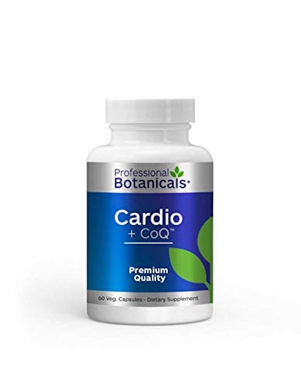 Professional Botanicals Cardio-CoQ CoQ10 - Vegan Formulated Coenzyme Q10 with Hawthorne Berry Valerian Root and Cayenne Pepper - 60 vegetarian capsules Professional Botanicals Au supplements