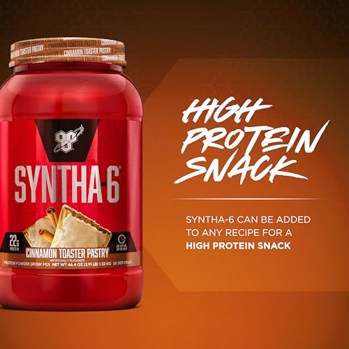 BSN SYNTHA-6 Whey Protein Powder with Micellar Casein, Milk Isolate, Cinnamon Toaster BSN Au supplements