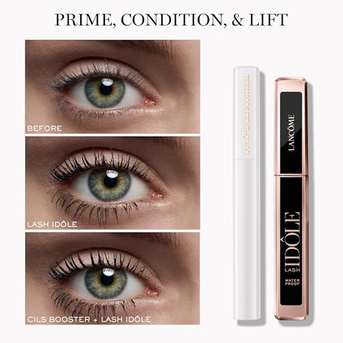 Lancôme Lash Idôle Lash-Lifting & Volumizing Mascara - Black Mascara for Instant Volume, Length & Lift - Smudge Proof & Up To 24H Wear - Black Lancôme Au supplements