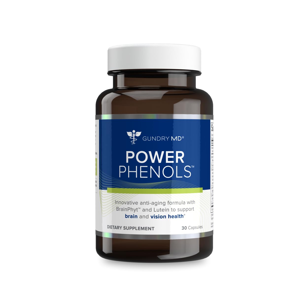 Gundry MD Power Phenols Brain Health Supplement for Cognition, Focus, Motivation, Productivity, and Energy - (30 Servings) Gundry MD Au supplements