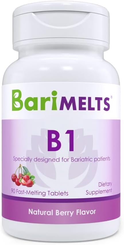 BariMelts B1, Dissolvable Bariatric Vitamins, Sugar-Free, Natural Berry Flavor BariMelts Au supplements