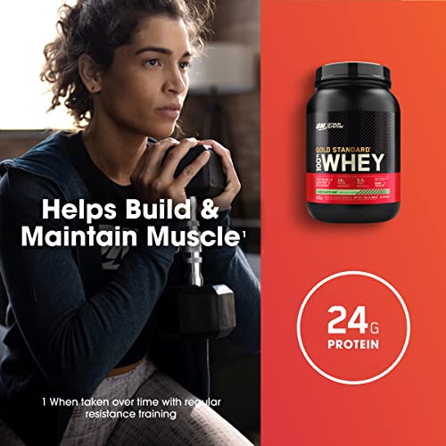 Optimum Nutrition Gold Standard 100% Whey Protein Powder, Chocolate Mint, 2 Pound Optimum Nutrition Au supplements