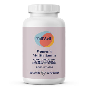 FullWell Women's Multivitamin - Daily Multivitamin for Reproductive Health - Supports Future Fertility, Hormone Balance & Overall Wellness - Antioxidant Blend - CoQ10 & PQQ - 90 Count (30 Servings) FullWell Au supplements