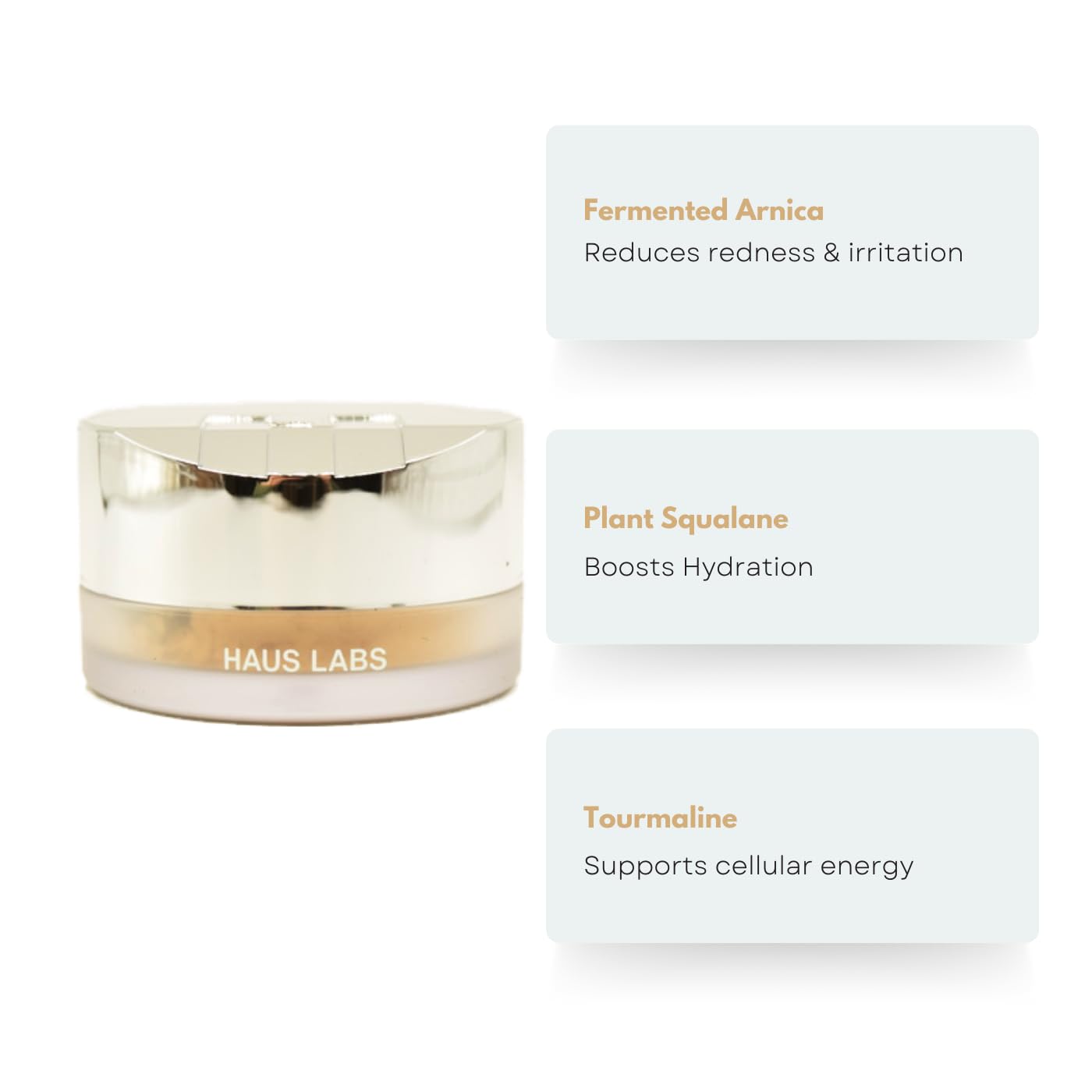 HAUS LABS BY LADY GAGA Bio-Blurring Talc-Free Loose Setting Powder Golden Haus Laboratories Au supplements
