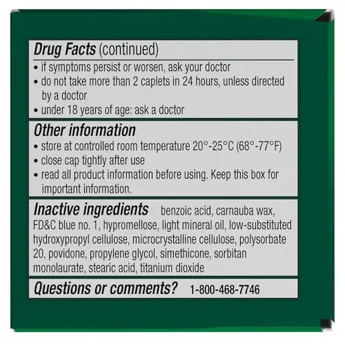 Excedrin Migraine Relief Caplets for Migraine Symptoms, Acetaminophen 250mg, Aspirin 250mg, Caffeine 65mg, Pain Reliever, 100 Count GlaxoSmithKline Au supplements
