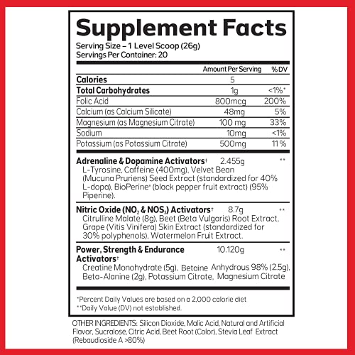 Advanced Molecular Labs - Preworkout Powder, Increases Drive, Performance Enhancer AML ADVANCED MOLECULAR LABS Au supplements