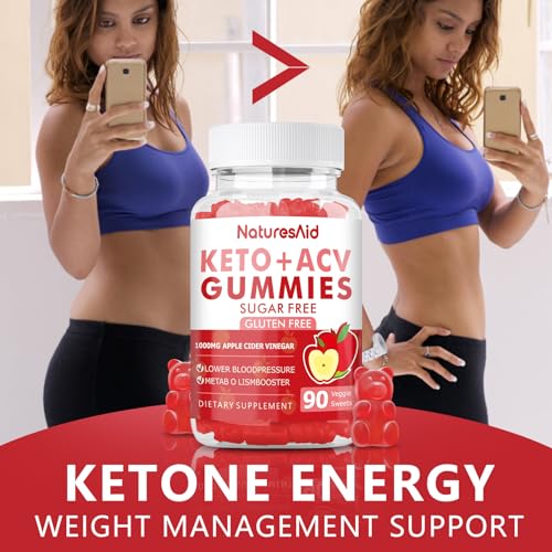 (2 Pack) 180 CT Keto Acv Gummies for Advanced Weight Loss & Belly Fat Burn - Pro
