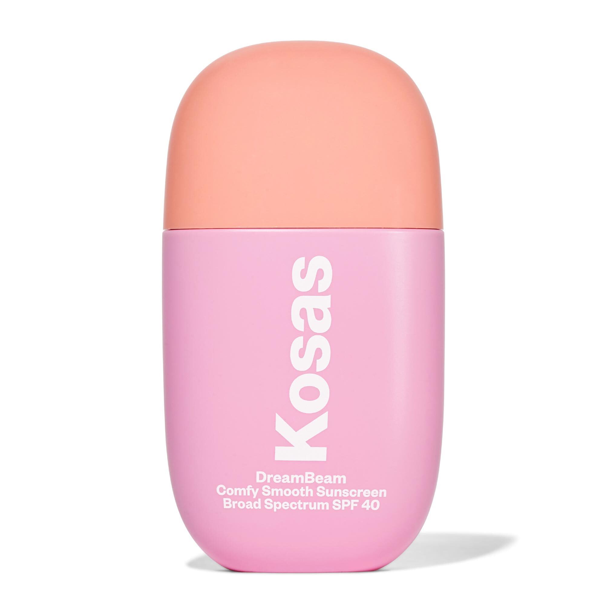Kosas DreamBeam SPF 40 Mineral Sunscreen for Face + Makeup Prep – Lightweight Hydrating Sun Protection, 40 ml Kosas Au supplements