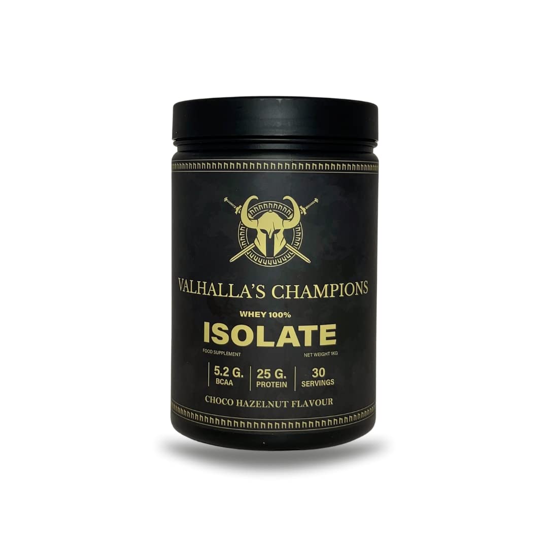 Valhalla's Champion 100% Whey Protein Isolate - 25G Protein per Serving - 30 Servings Valhalla's Champion Au supplements
