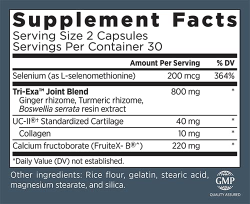 TriFlexarin Joint Support Supplement with FruiteX-B for Joint Comfort and Mobility Primal Labs Au supplements