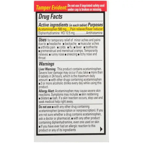 Percogesic Extra Strength Pain Relief | Aspirin Free Dual Action Relief | 40 Coated Caplets (3 Pack) Percogesic Au supplements