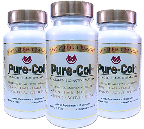 Pure-Col Pure Collagen Bio-Active Matrix Capsules The Perfect Range Au supplements