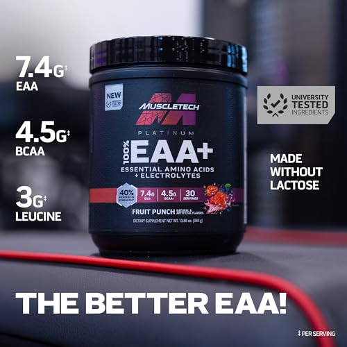 MuscleTech | Platinum 100% EAA+| Essential Amino Acids| Muscle Strength Builder MuscleTech Au supplements