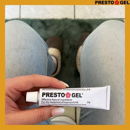DR. SCHAVIT Presto Gel for Internal and External Hemorrhoids (Piles). A Natural Hemorrhoid Treatment Hemorrhoid Cream. Immediate Relief 25gr DR. SCHAVIT Au supplements