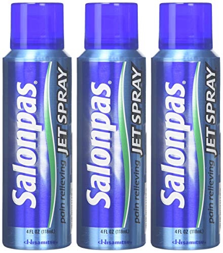 Salonpas Pain Relieving Jet Spray 4 oz (Pack of 3) Salonpas Au supplements