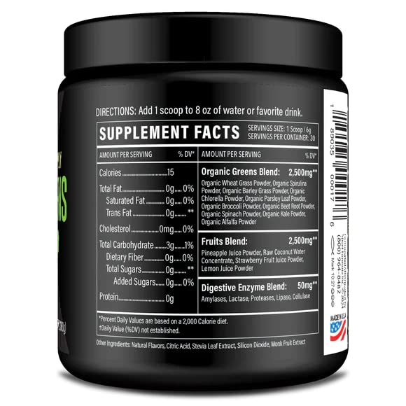 Sport Formula 99 Organic Greens Superfood Powder, Cold Pressed Vegan and Keto Powder, Non-GMO, Low Calorie Daily Green Juice Powder Sport Formula 99 Au supplements