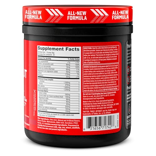 Six Star Pre-Workout Explosion 2.0 Fruit Punch - Pre-Workout Powder, Explosive Energy Six Star Au supplements