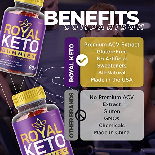 (2 Pack) Royal Keto ACV Gummies - New Advance Formula RoyalKeto Alapor Au supplements
