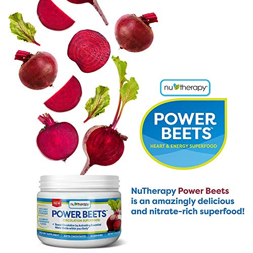 Nu-Therapy Power Beets - Super Concentrated Circulation Superfood - Dietary Supplement