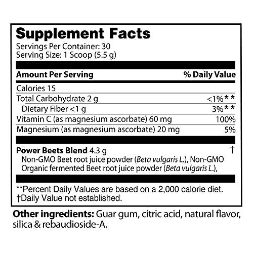 Nu-Therapy Power Beets - Super Concentrated Circulation Superfood - Dietary Supplement