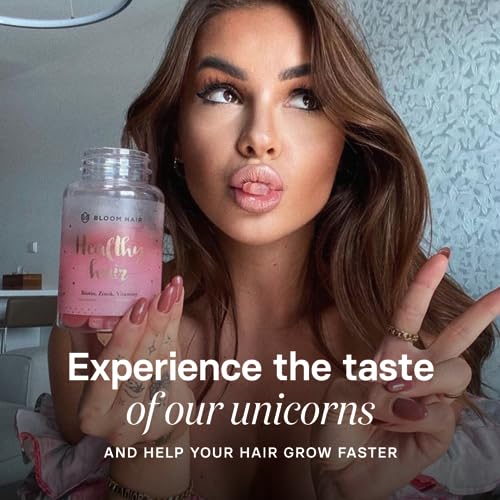 Bloom Hair Gummies for Faster Hair Growth & Biotin Vitamins for Rapid Hair Growth Bloom Hair Au supplements