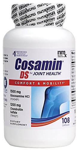 Cosamin DS For Joint Health Comfort & Mobility, 108 Capsules Nutramax Laboratories Au supplements