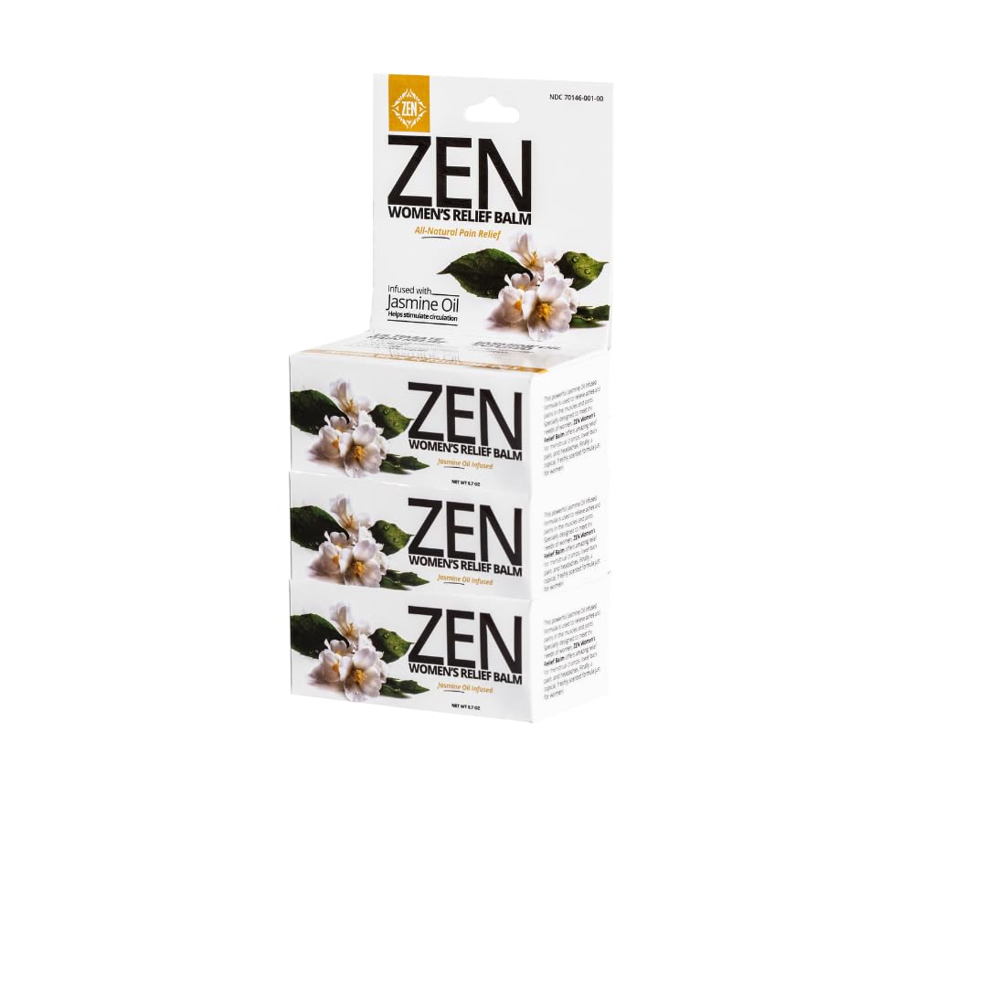 ZEN Women’s Relief Balm – Plant-Based Topical Balm Infused with Jasmine Oil – Cooling Botanical Blend – 0.7 oz – #TrustedByLegends ZEN Au supplements