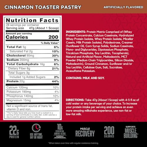 BSN SYNTHA-6 Whey Protein Powder with Micellar Casein, Milk Isolate, Cinnamon Toaster BSN Au supplements
