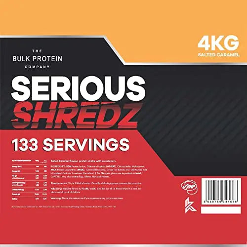 The Bulk Protein Company – Serious Shredz – Diet Whey Protein Powder – Contains L-Carnitine L The Bulk Protein Company