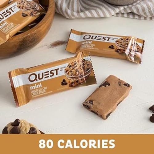 Quest Nutrition Mini Chocolate Chip Cookie Dough Protein Bars, High Protein, Low Carb Quest Nutrition Au supplements