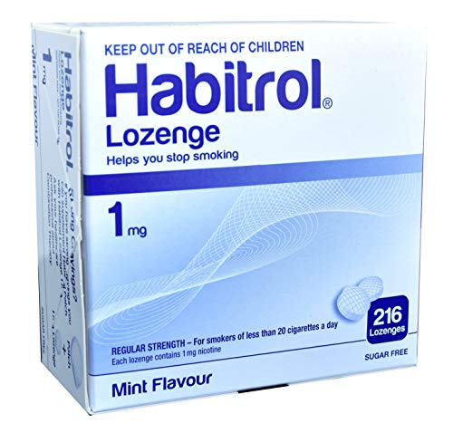 Habitrol Nicotine Lozenge Mint Flavor 216 Lozenges (1mg) Habitrol Au supplements
