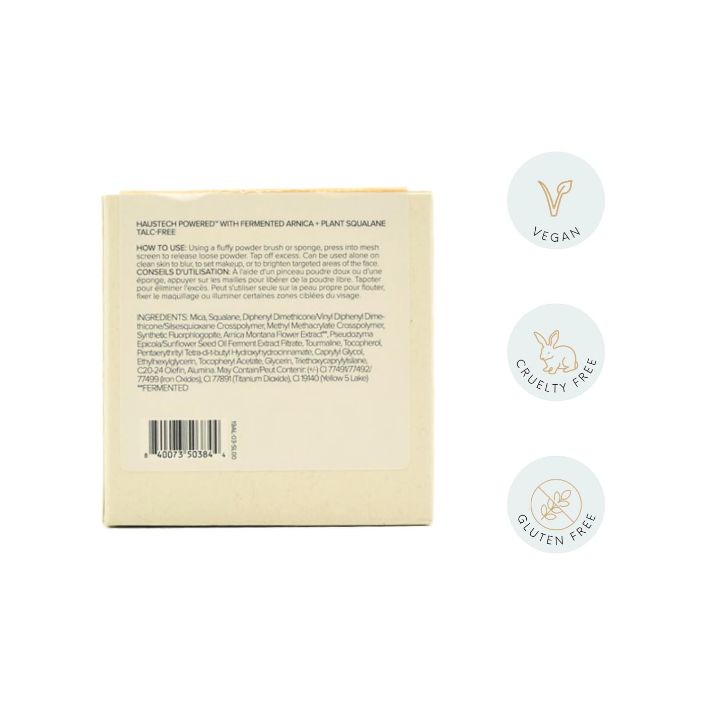 HAUS LABS BY LADY GAGA Bio-Blurring Talc-Free Loose Setting Powder Golden Haus Laboratories Au supplements