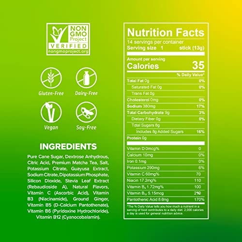 Liquid I.V. Hydration + Energy Multiplier - Lemon Ginger - Hydration Powder Packets Liquid I.V. Au supplements